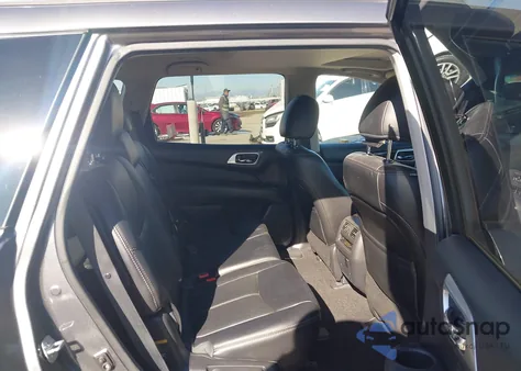 2015 Nissan Pathfinder Platinum from USA, damaged, VIN 5N1AR2MN9FC608906